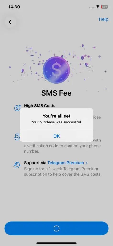 IMAGE 2026-01-12 174708 - zhpengfei.com telegram SMS Fee 费用支付成功了